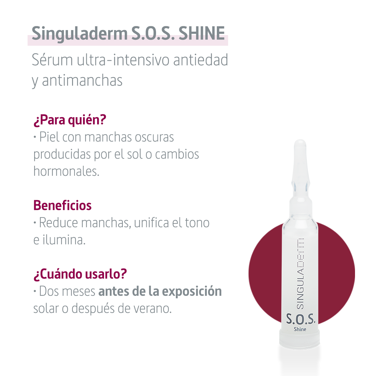 SingulaDerm S.O.S. Shine